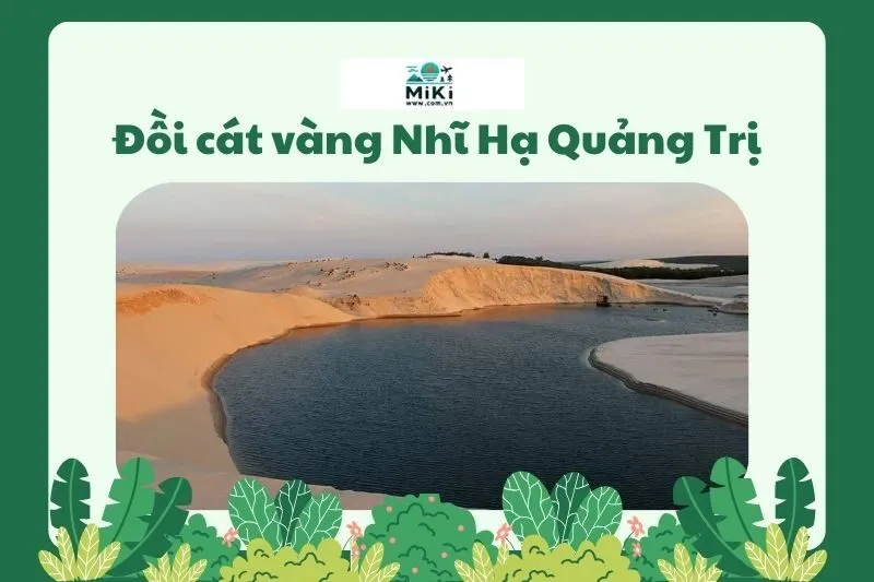 Đồi cát vàng Nhĩ Hạ Quảng Trị