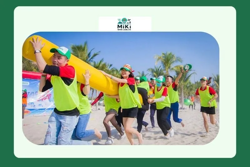 Các hoạt động trải nghiệm tại Bãi biển Nhật Lệ