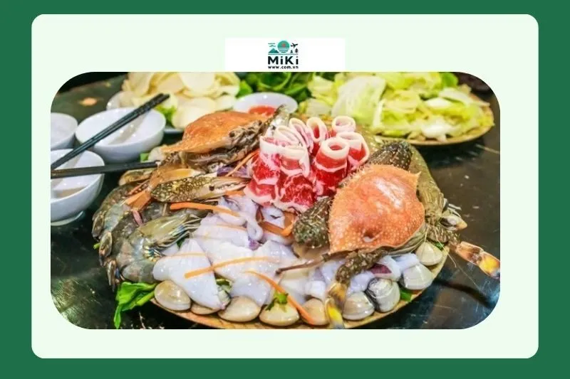 Các món hải sản tươi ngon tại Biển Mỹ Thủy