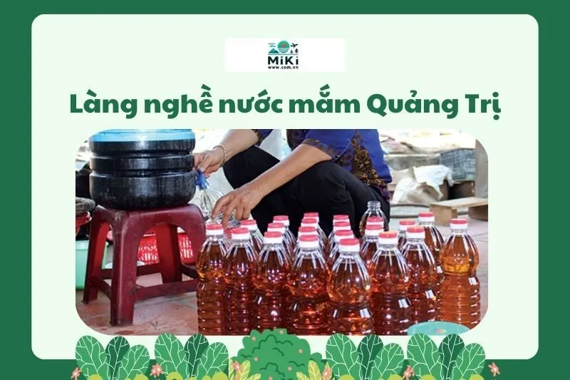 Làng nghề nước mắm Quảng Trị