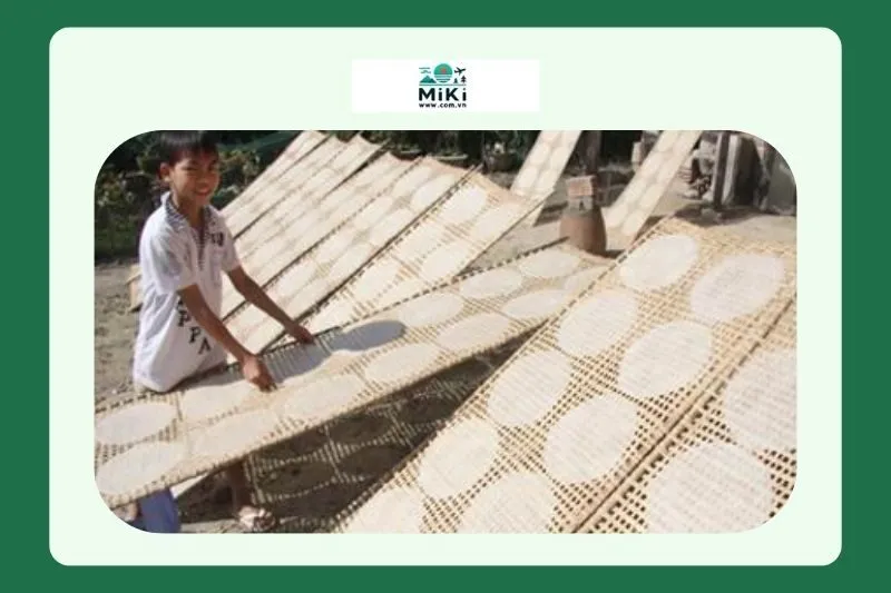 Làng Tân An Quảng Trị - Đặc Sản Nghề Bánh Tráng