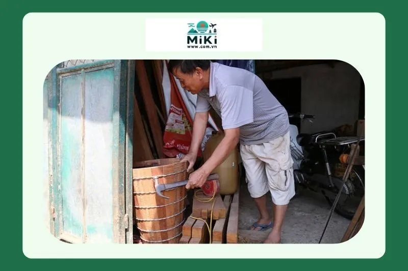 Quy trình sản xuất rượu Kim Long